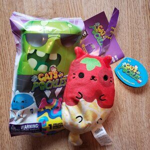 Cats Vs Pickles 4” Spaghetti Freddie Plush Bean Bag With Tags